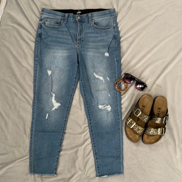 LuLaRoe Denim - LuLaRoe ankle distressed skinny denim